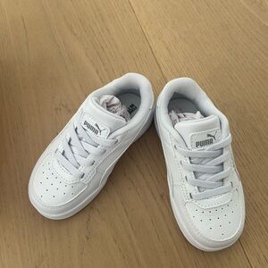 Puma Kids Classic White Sneakers